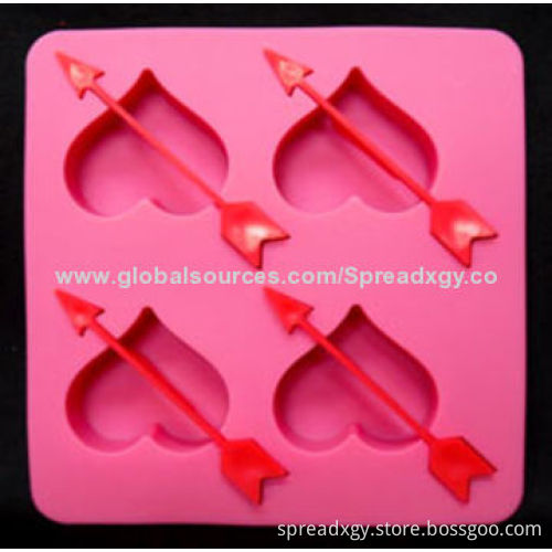 Ice cube trays, various shapes and sizes are available